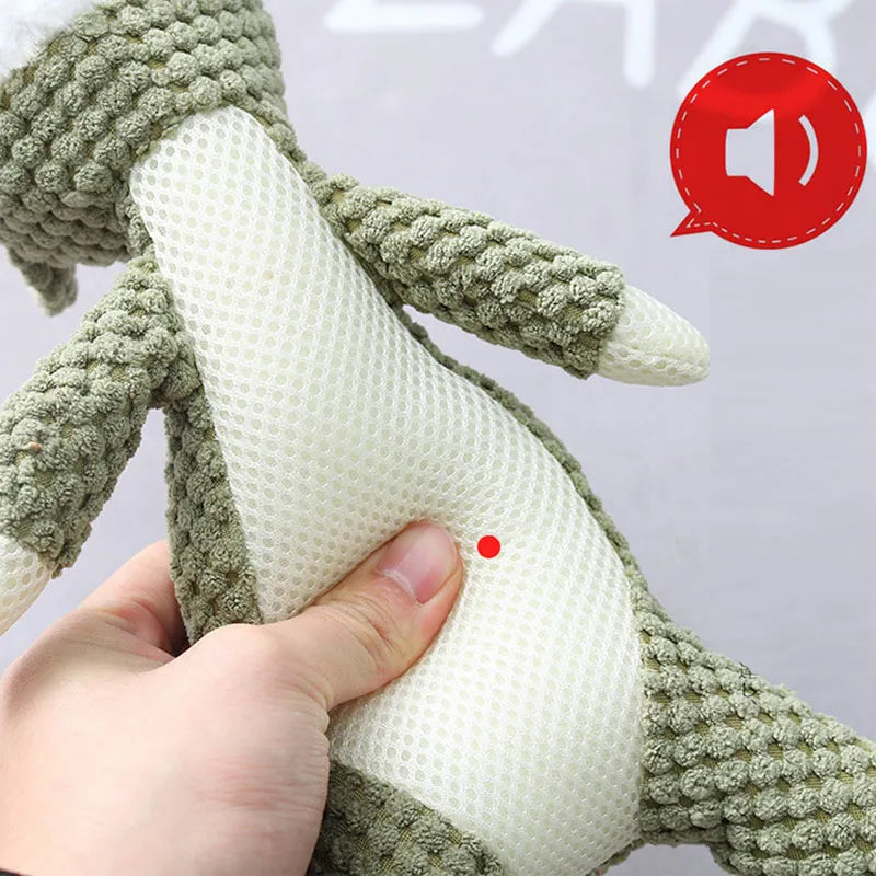 Giocattolo da masticare per cani design animale di peluche