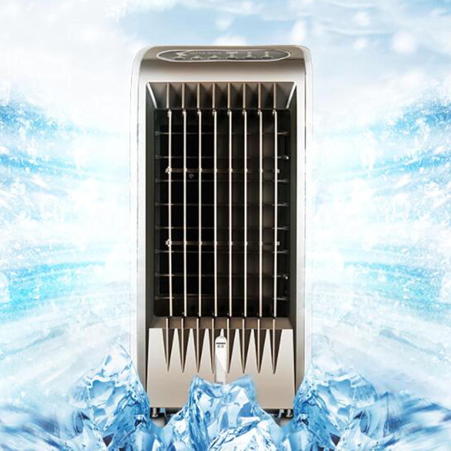 Ventilatore da pavimento portatile con raffreddamento ad aria
