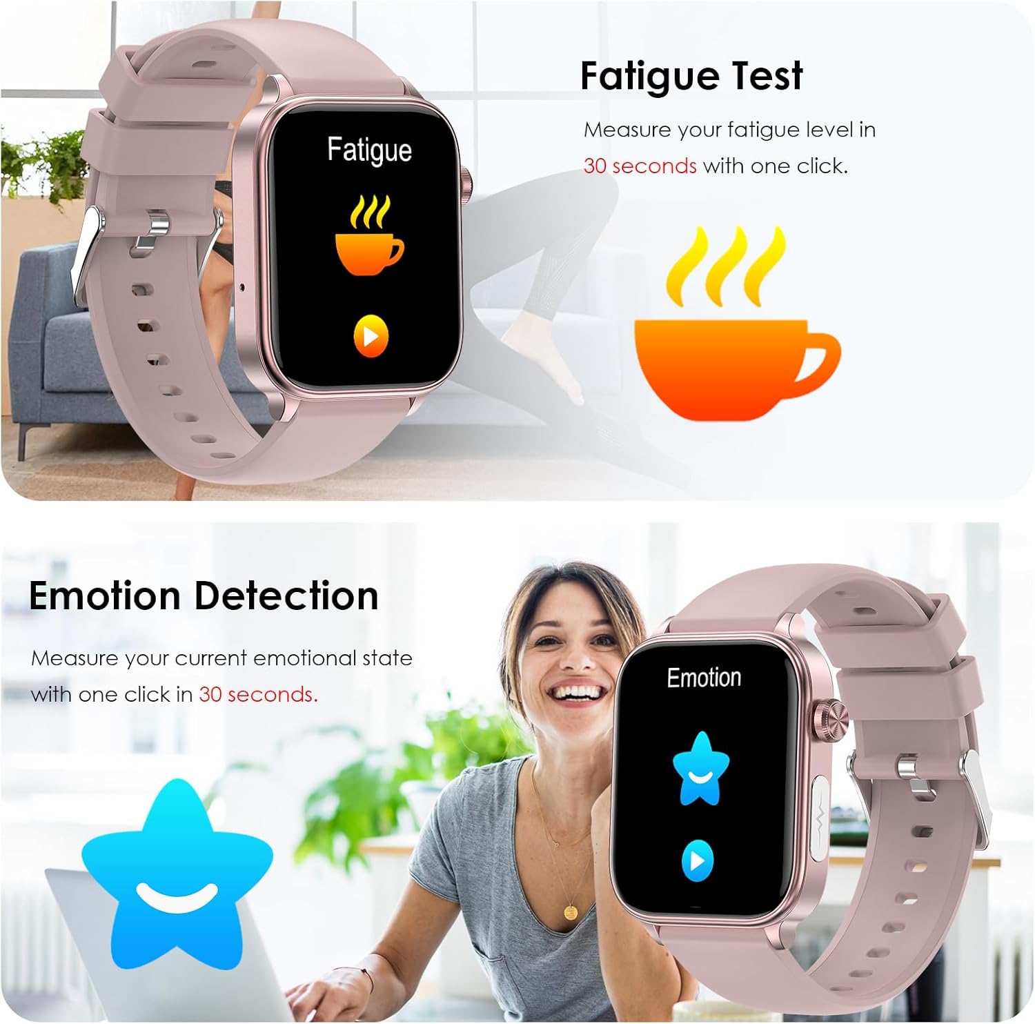 Smart Watch with ECG and Stress Monitoring