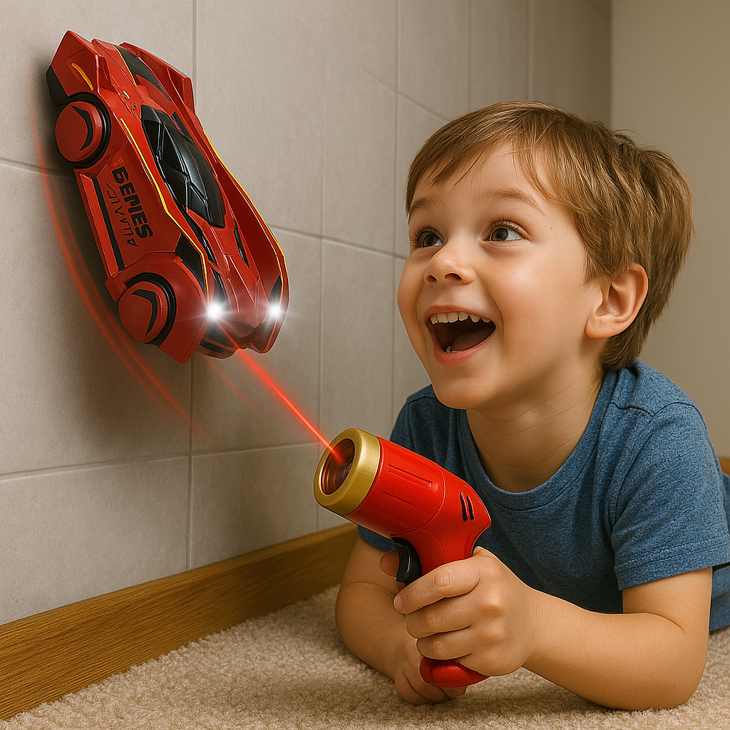 Remote Control Wall Climbing Laser Car Toy