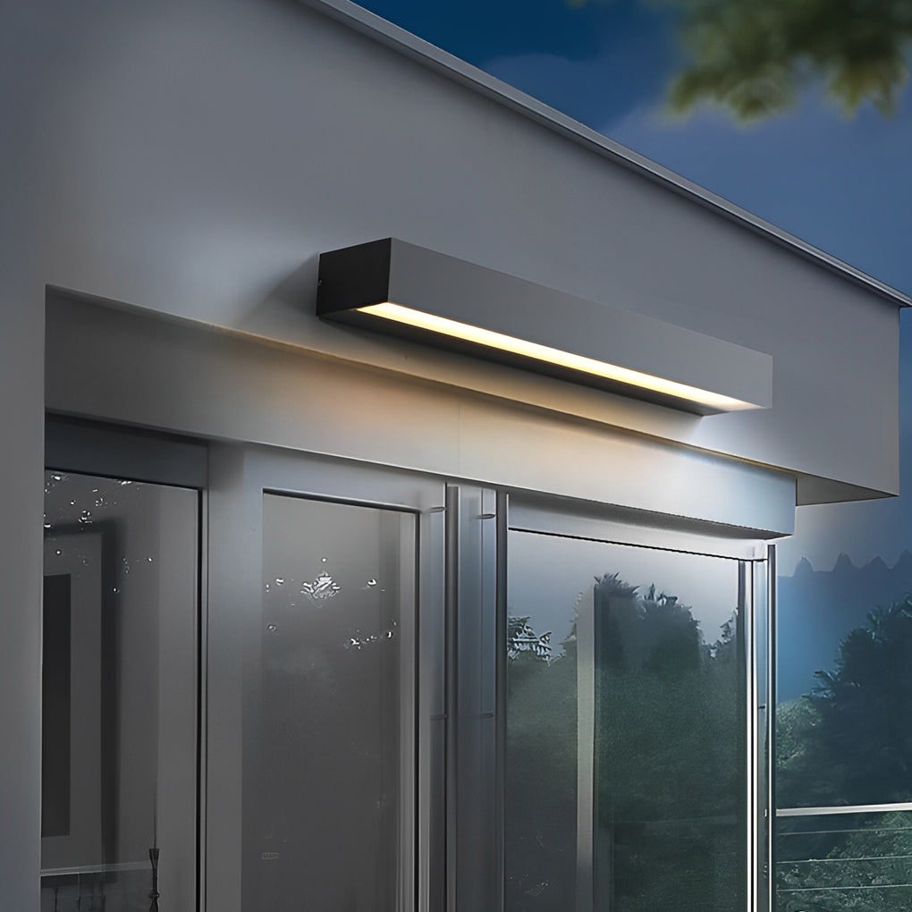 Wall Light Modern Black Waterproof Outdoor Lamp