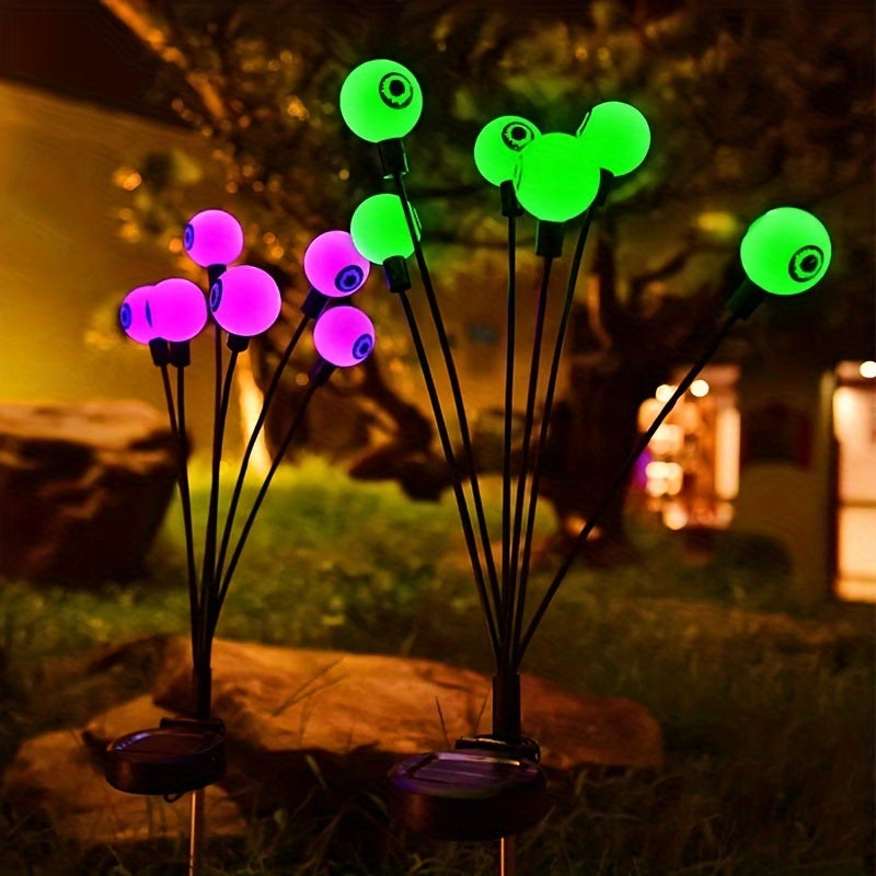 Ogrodowe lampy solarne LED Halloween kule