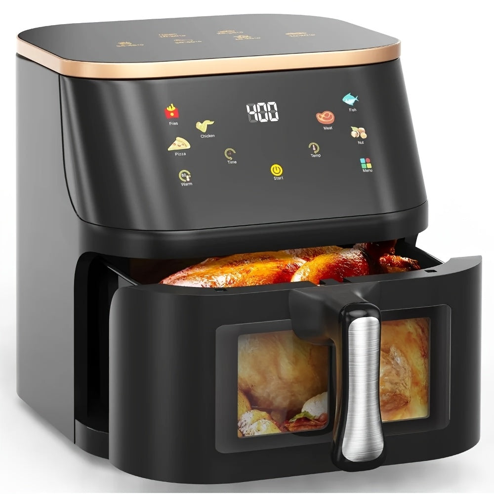 Grande forno ad aria digitale in acciaio inox