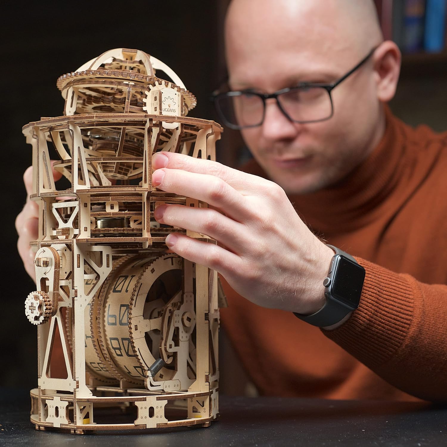 Wooden Clock Kit | 3D DIY Puzzle Timepiece for Desk