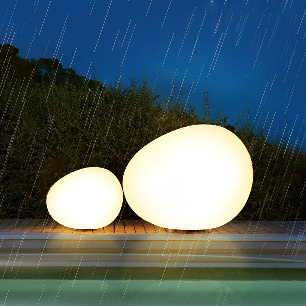 Outdoor Lights Modern LED Stone Garden Lamp