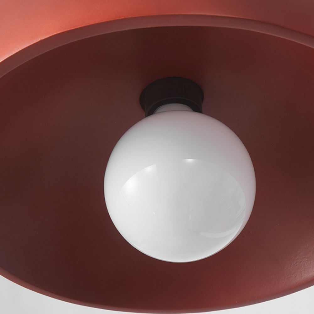 Lampada a sospensione cilindrica geometrica nordica