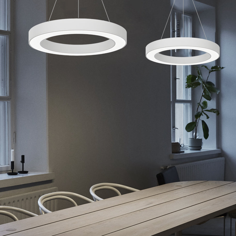 Ceiling Pendant Light Modern LED Ring Fixture