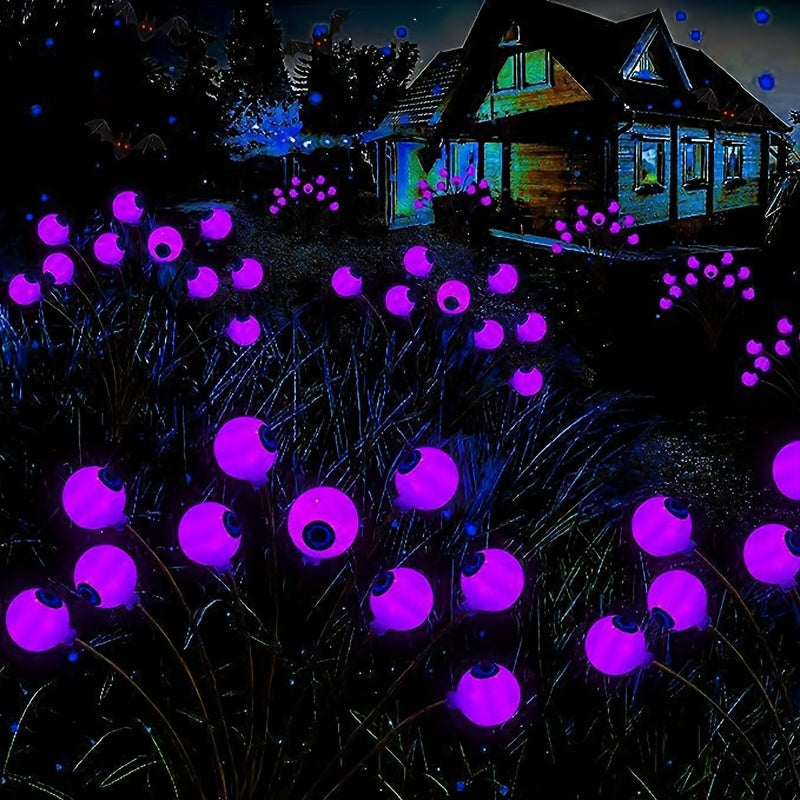 Ogrodowe lampy solarne LED Halloween kule