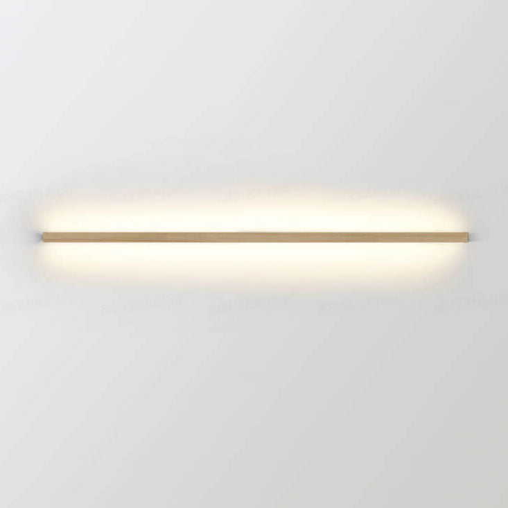 Wandleuchten Minimalistisches Holz LED-Leuchte