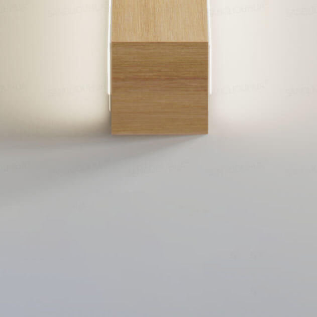 Wandleuchten Minimalistisches Holz LED-Leuchte