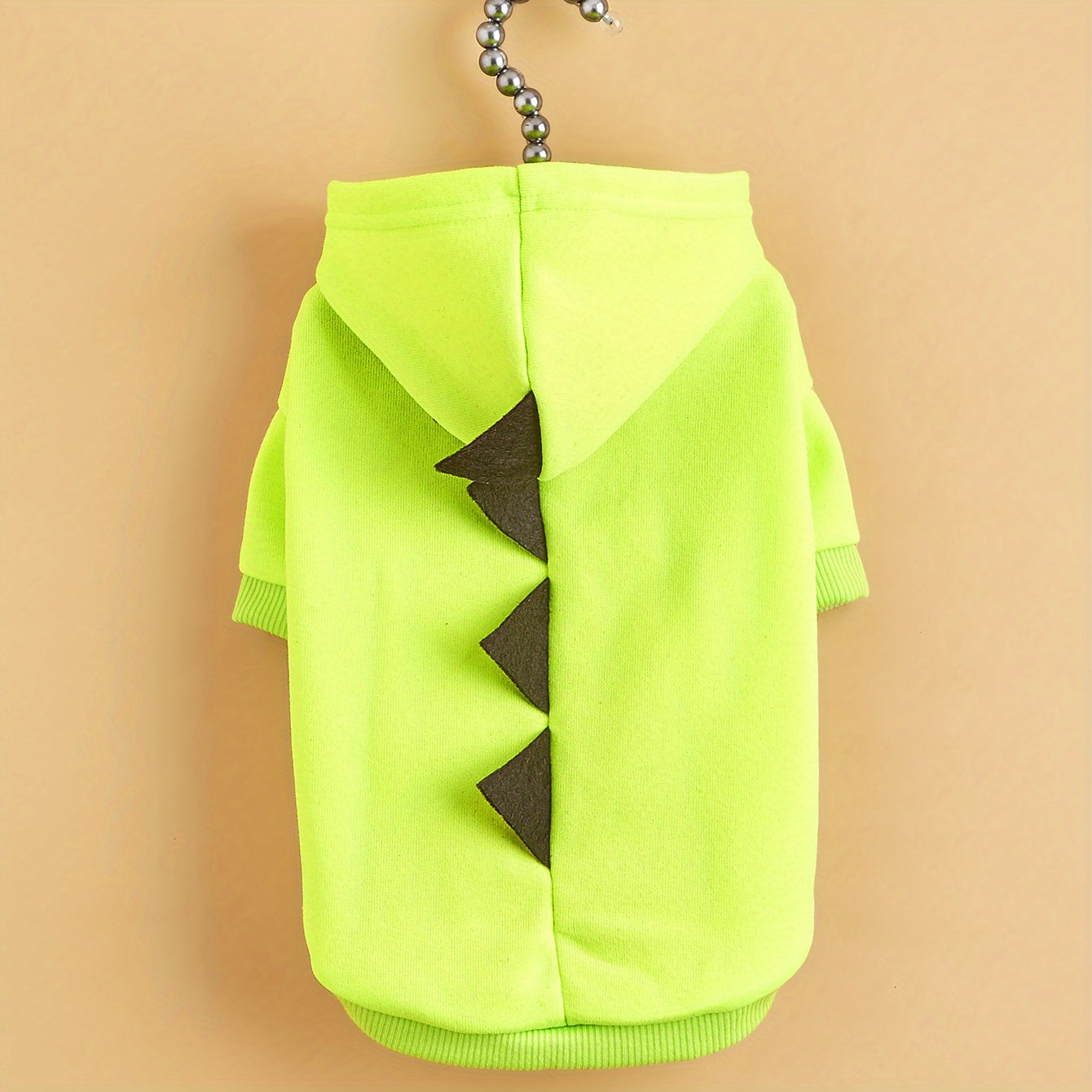Hund Halloween Kostüm Fleece Dinosaurier Kapuzenpullover | Haustier Outfit Warm