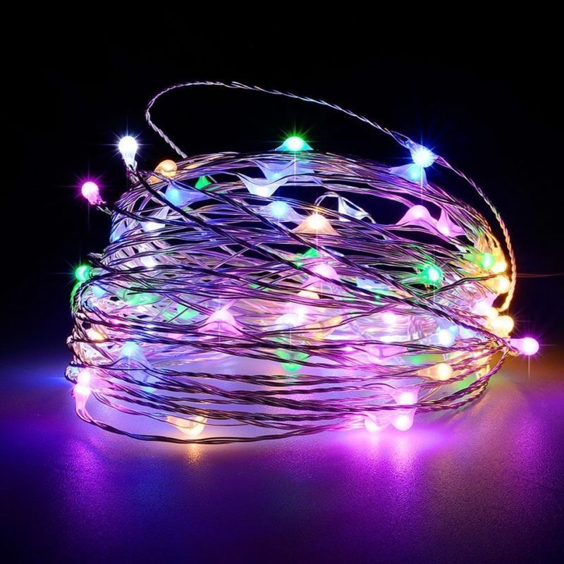 Luci a stringa Fairy a batteria bianco caldo
