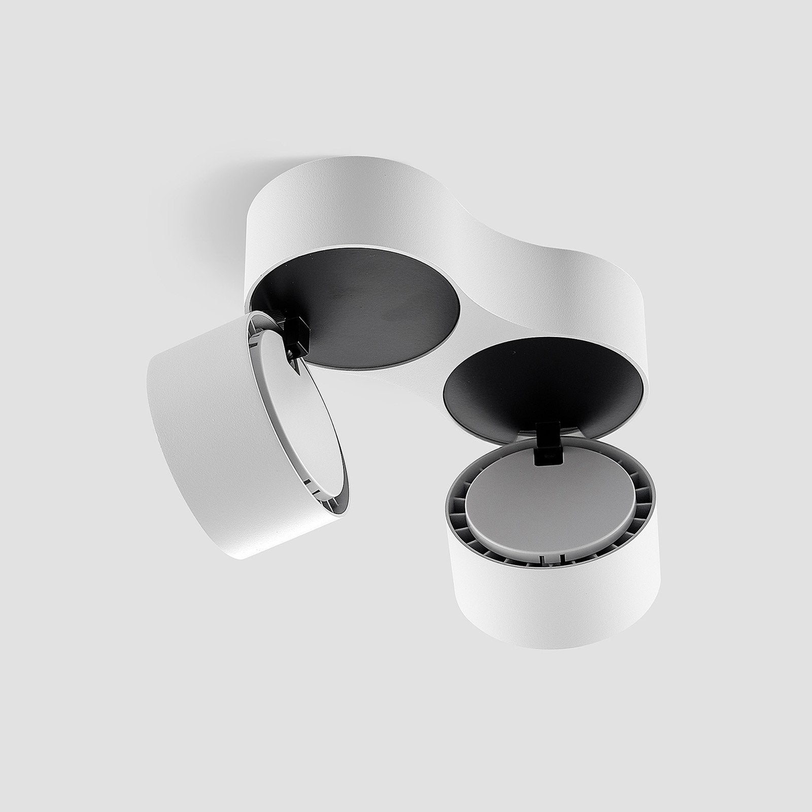 Ceiling Light with Adjustable LED Spotlights
