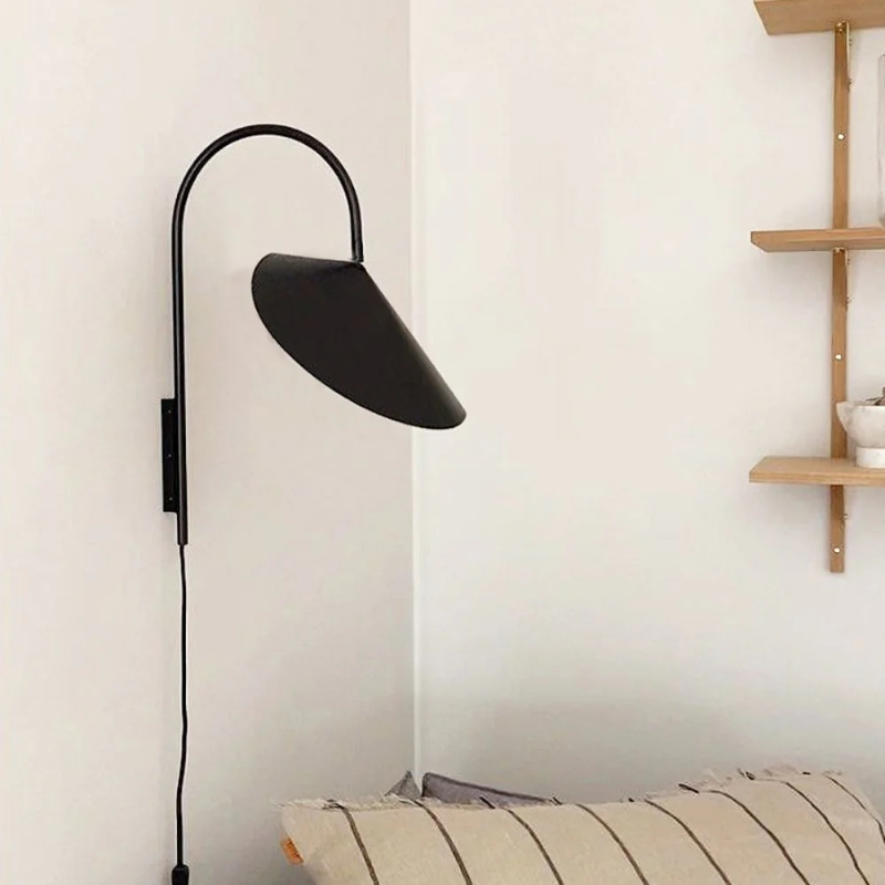 Wandlampe Modern Eisen Blütenblatt Stil Lampe