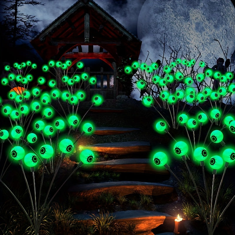 Ogrodowe lampy solarne LED Halloween kule