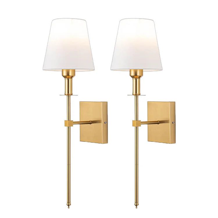 Wandlampe Wiederaufladbar Moderne Stoffwandleuchte