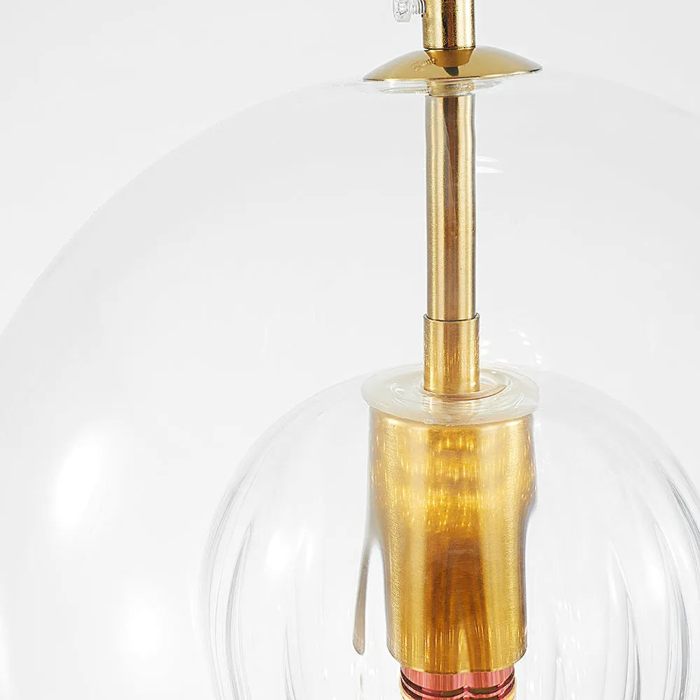 Lámpara colgante de vidrio para cocina o comedor