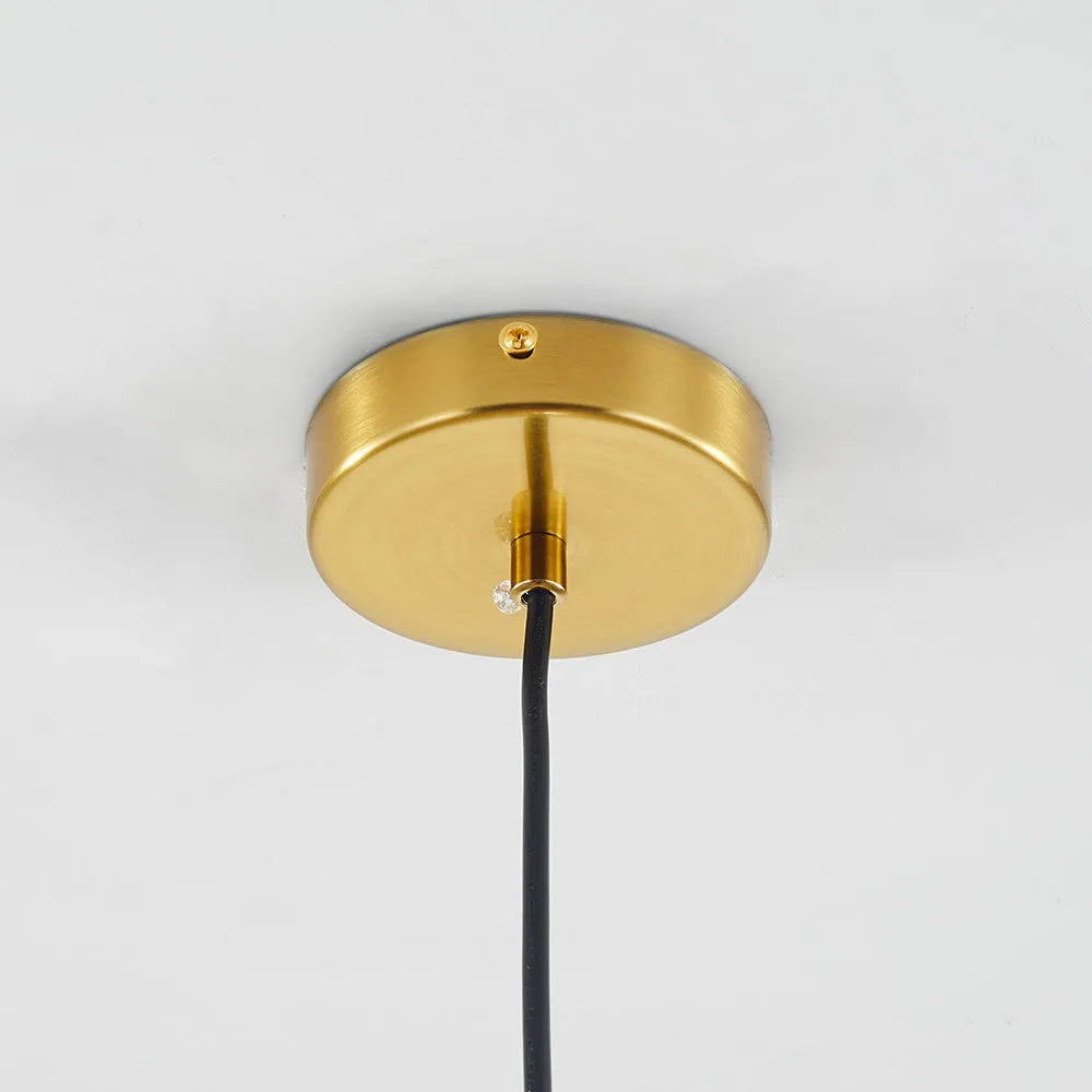Lámpara colgante de vidrio para cocina o comedor