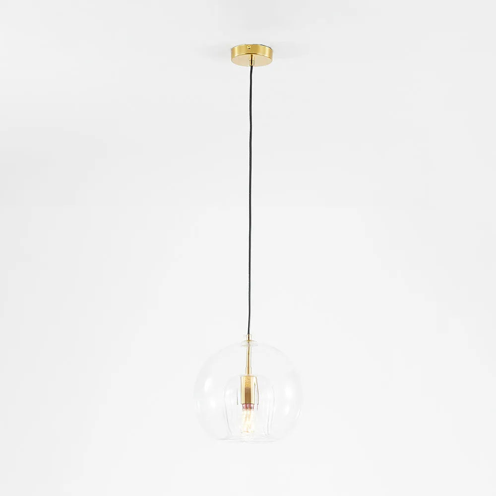 Lámpara colgante de vidrio para cocina o comedor