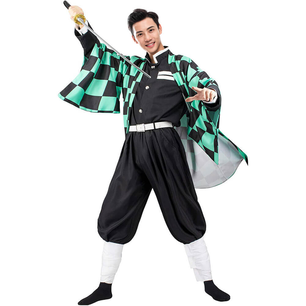 Disfraz de Halloween de Anime Kimono | Capa de Manga Larga