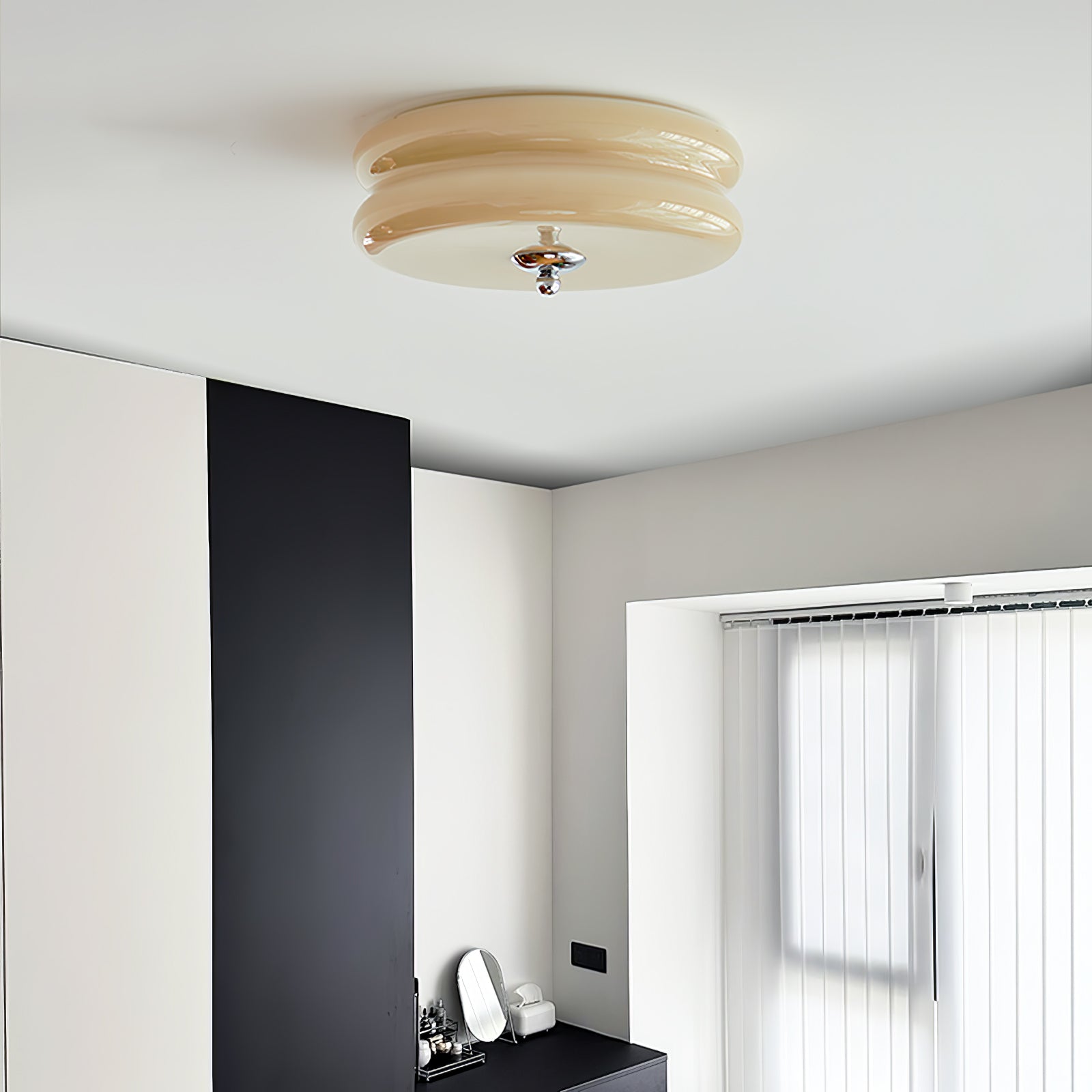 Lampada da soffitto LED a plafone moderna vintage