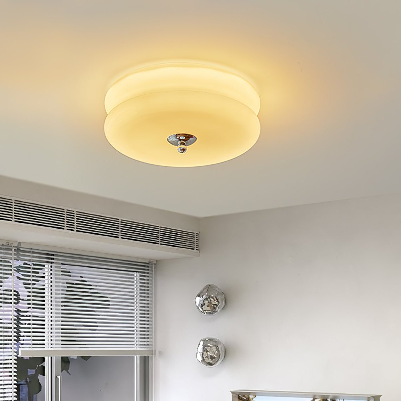 Lampada da soffitto LED a plafone moderna vintage