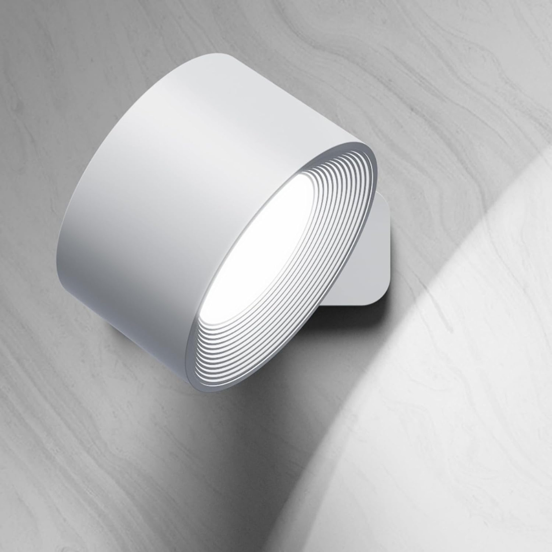 Lámpara de pared LED moderna inalámbrica y recargable