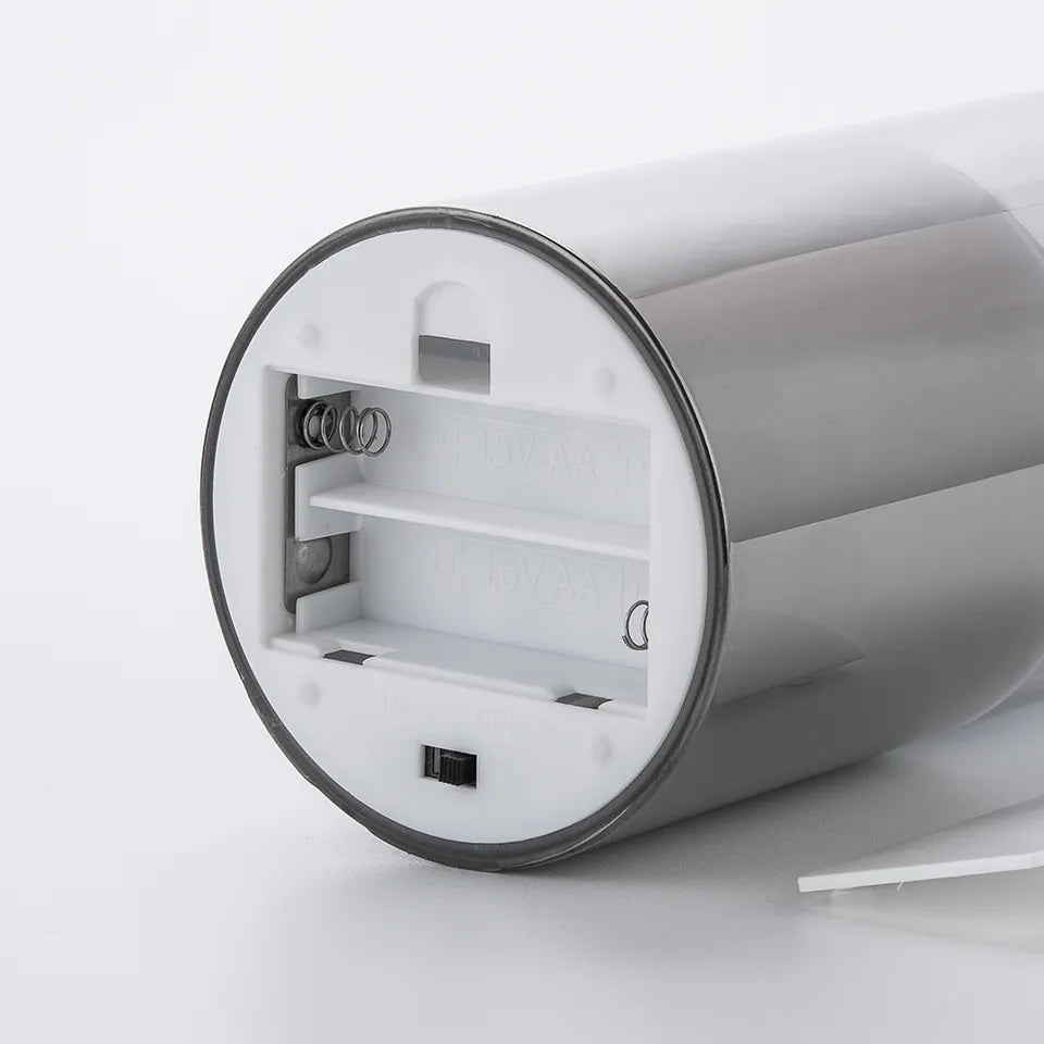 Velas LED de vidrio parpadeantes sin llama juego