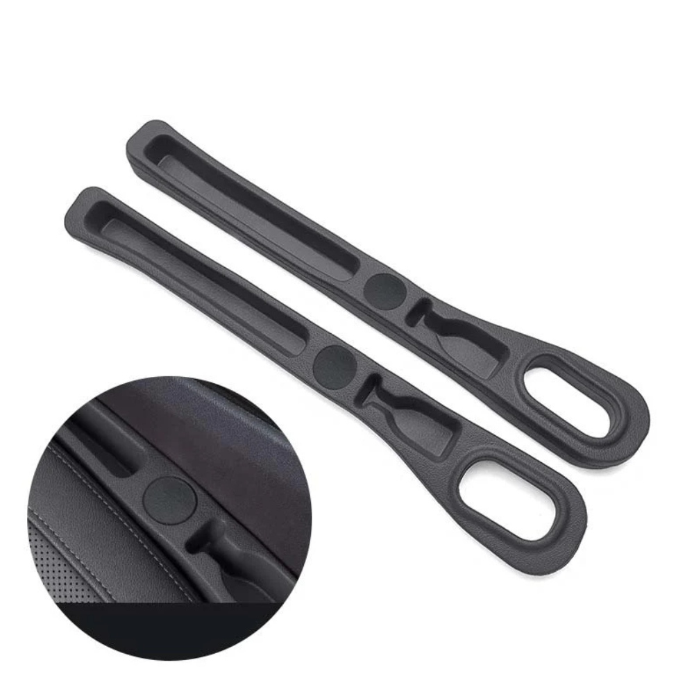 Relleno para hueco de asiento de coche de cuero sintético organizador par