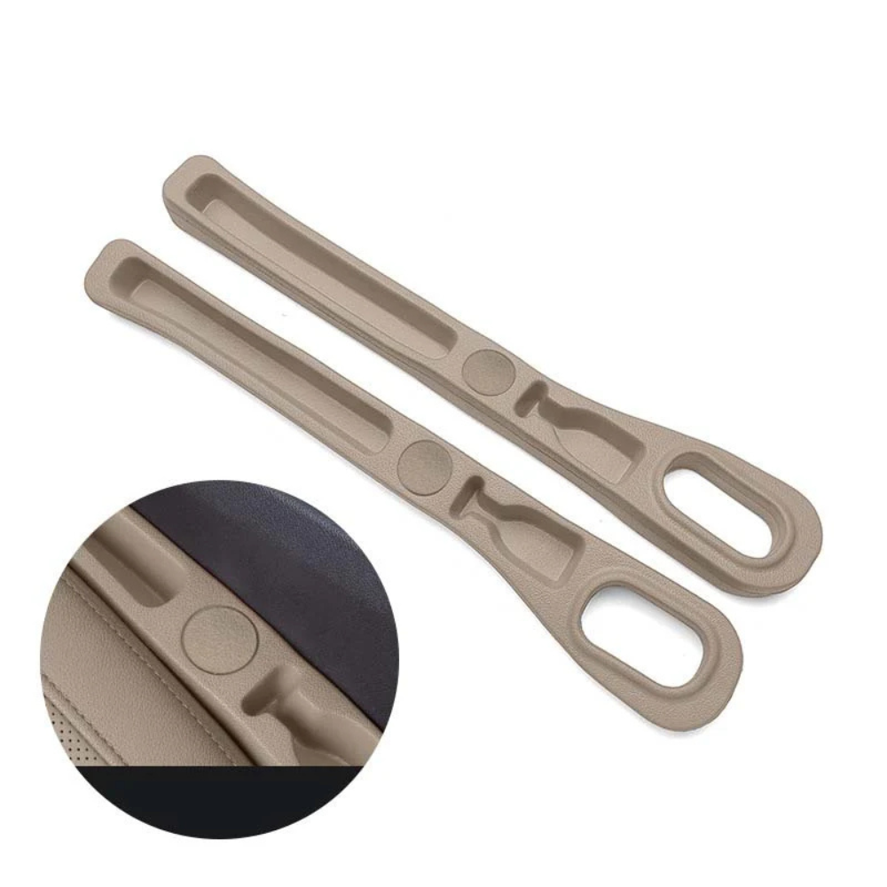 Relleno para hueco de asiento de coche de cuero sintético organizador par