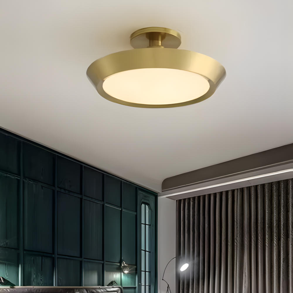 Ceiling Lights LED Modern Flush Mount Metal Round Light Fixture