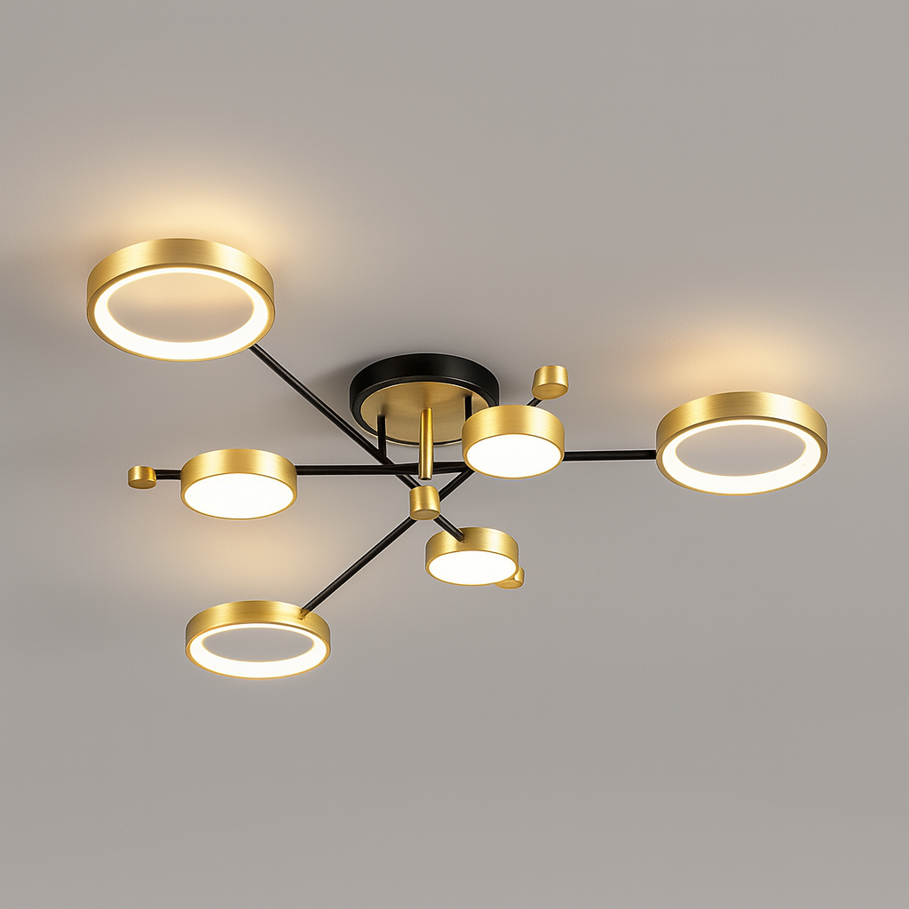 Deckenleuchten Moderne Beleuchtung LED Dimmbar Wohnzimmerleuchte