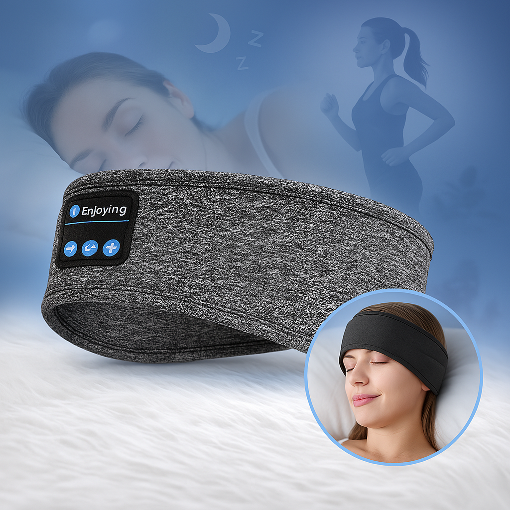 Bluetooth-Schlafkopfhörer mit weichem Stirnband