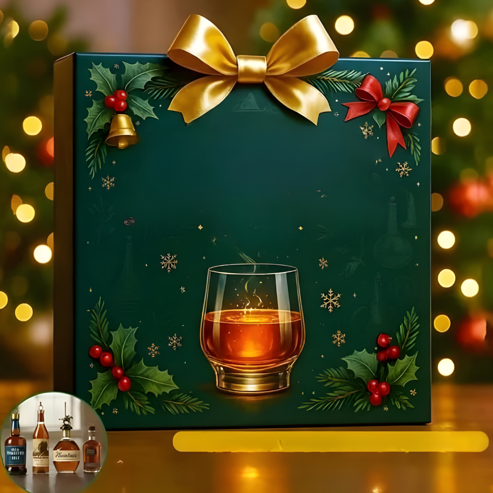 Weihnachts-Adventskalender Geschenkbox Feiertagsüberraschung Countdown