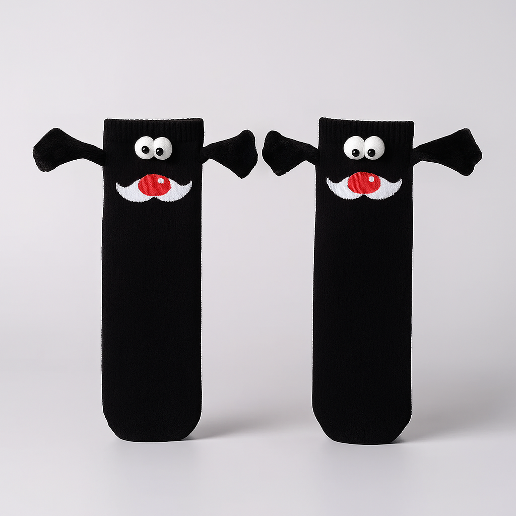 Christmas Stockings 3D Cartoon Winter Cozy Funny Novelty Gift