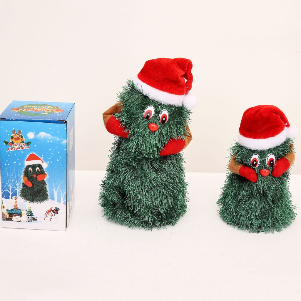 Christmas Tree Plush Musical Dancing Holiday Toy Fun