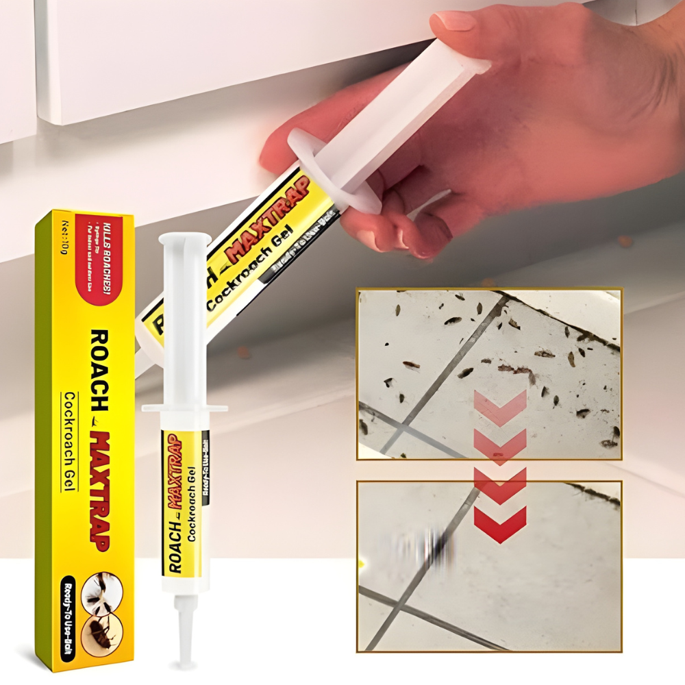 Cockroaches Bait Roach Killer Indoor Safe Odorless Home Pest Control