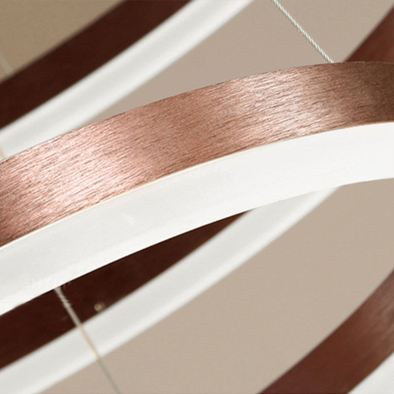 Pendant Light Ring | Modern Dimmable Ceiling Fixture Black