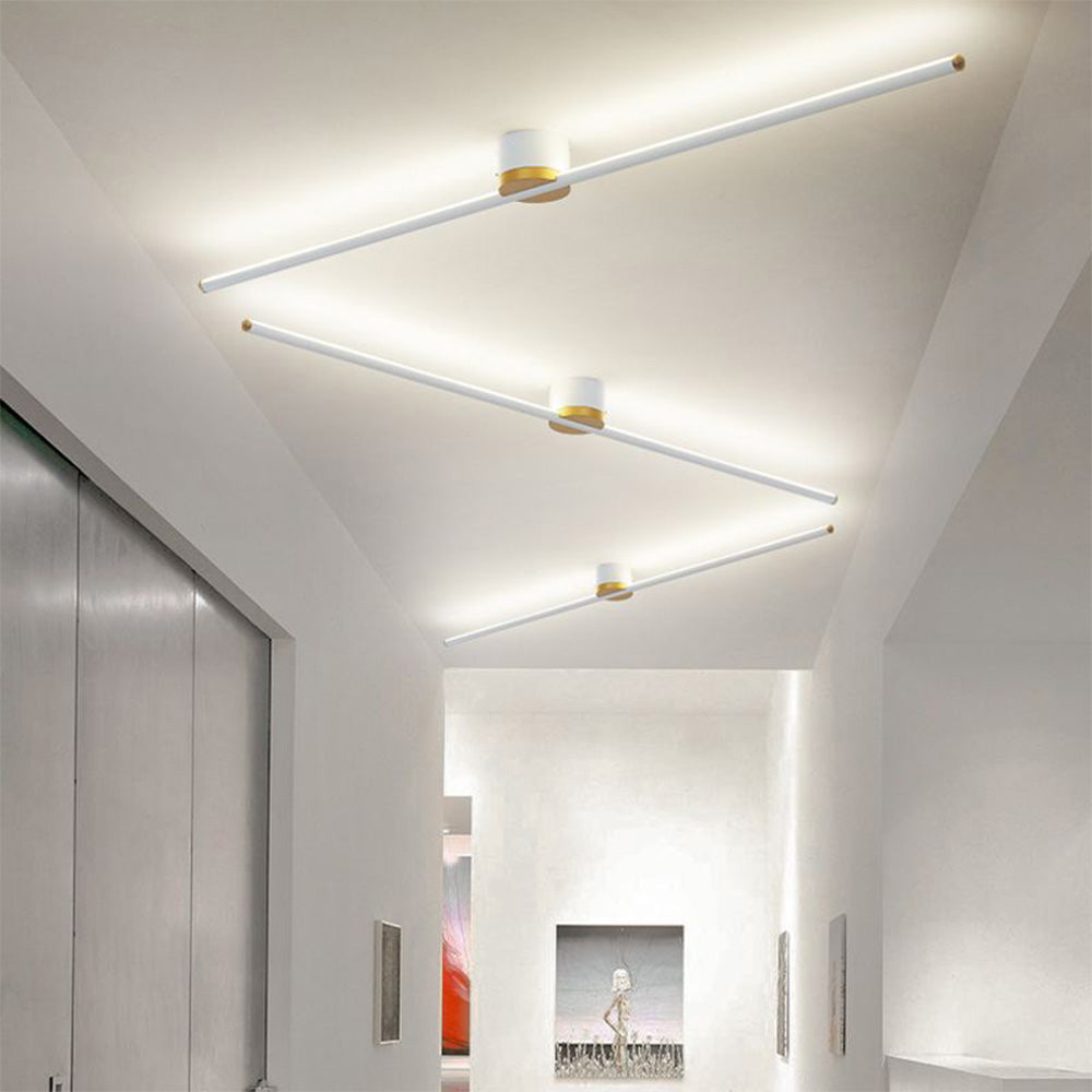 LED Ceiling Light Slim Modern Linear Fixture