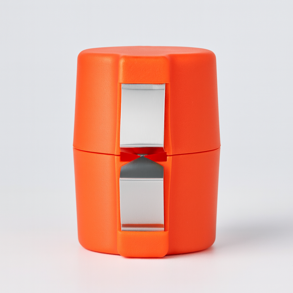 Herramienta de cocina para romper huevos de acero inoxidable