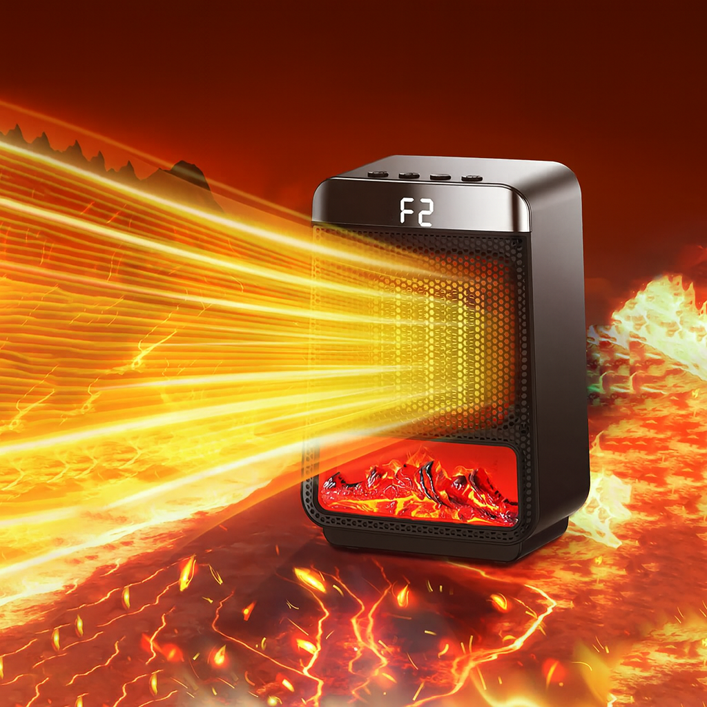 Energy Efficient Electric Space Heater Portable Room Heater Fast Heating