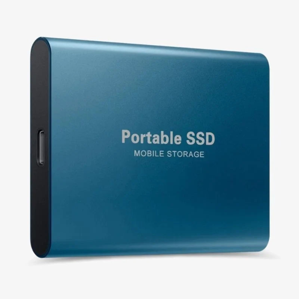 Unidad SSD externa de aluminio almacenamiento portátil