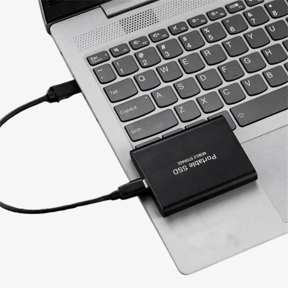 Unidad SSD externa de aluminio almacenamiento portátil