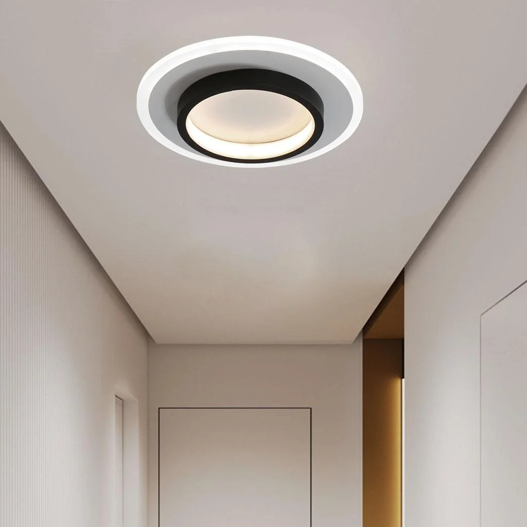 Plafonnier LED Moderne à Montage Affleurant