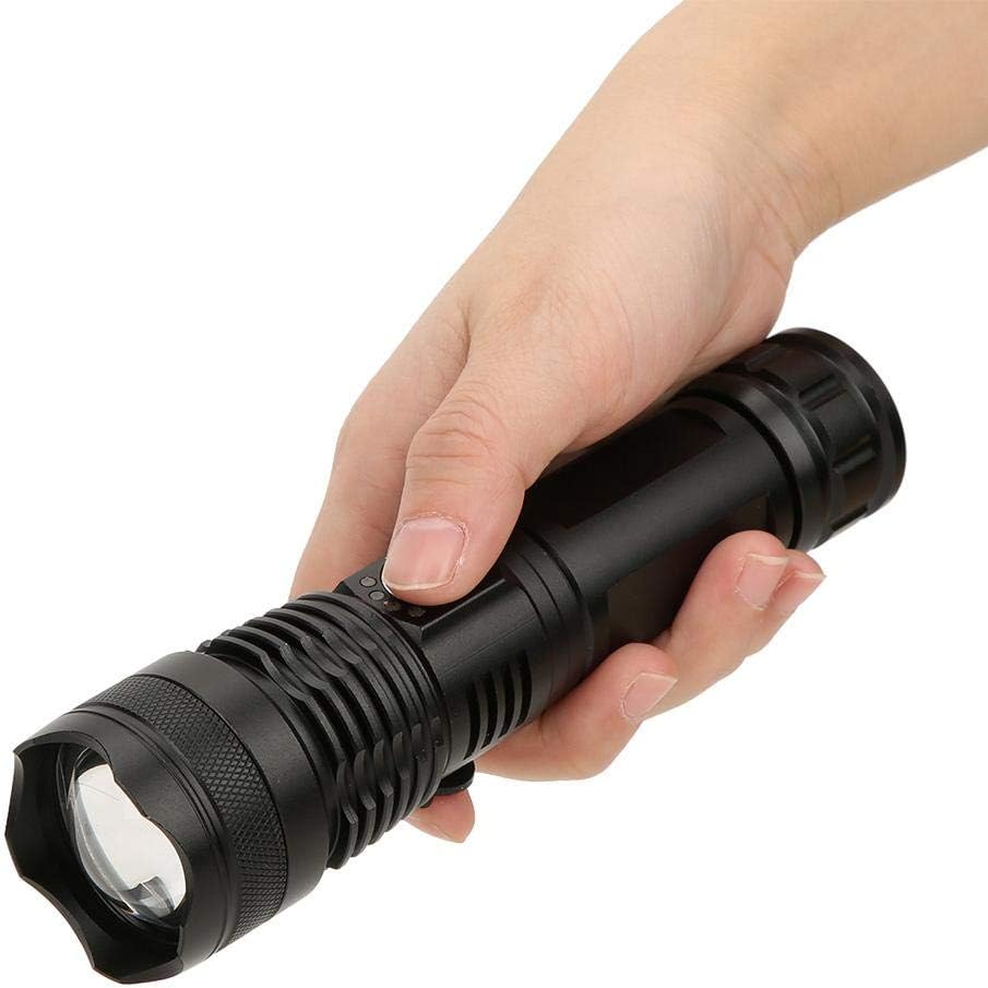Rechargeable LED Torch with Long Range Beam