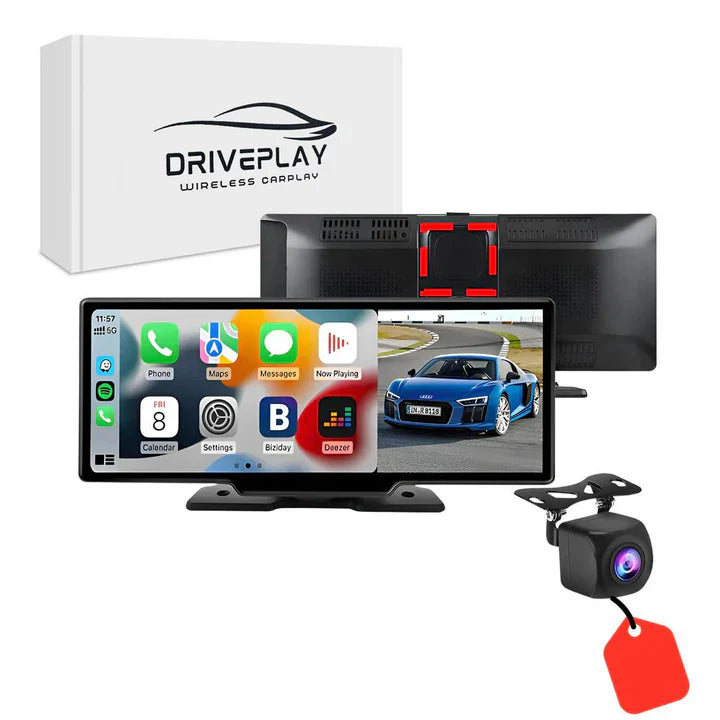 Wireless Car Display with Touchscreen Navigation