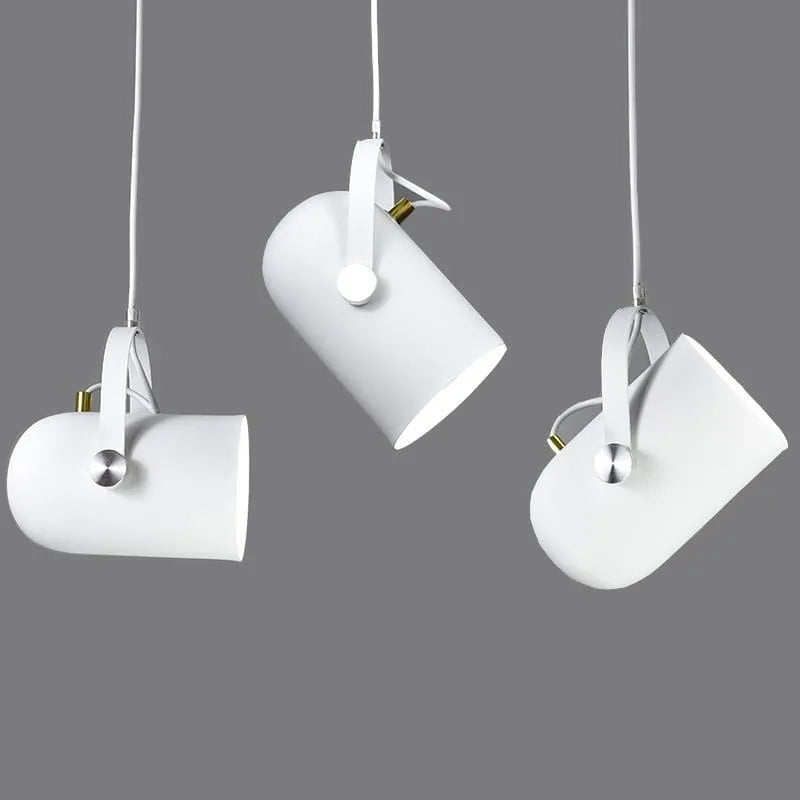 Lampada a sospensione in metallo regolabile in stile nordico