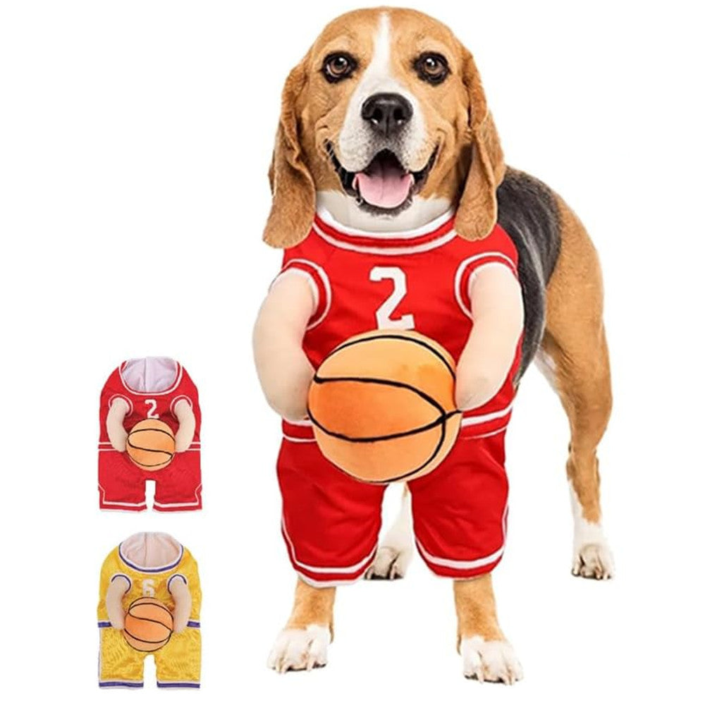 Festive Dog Sports Costume for Halloween Fun - Image 1