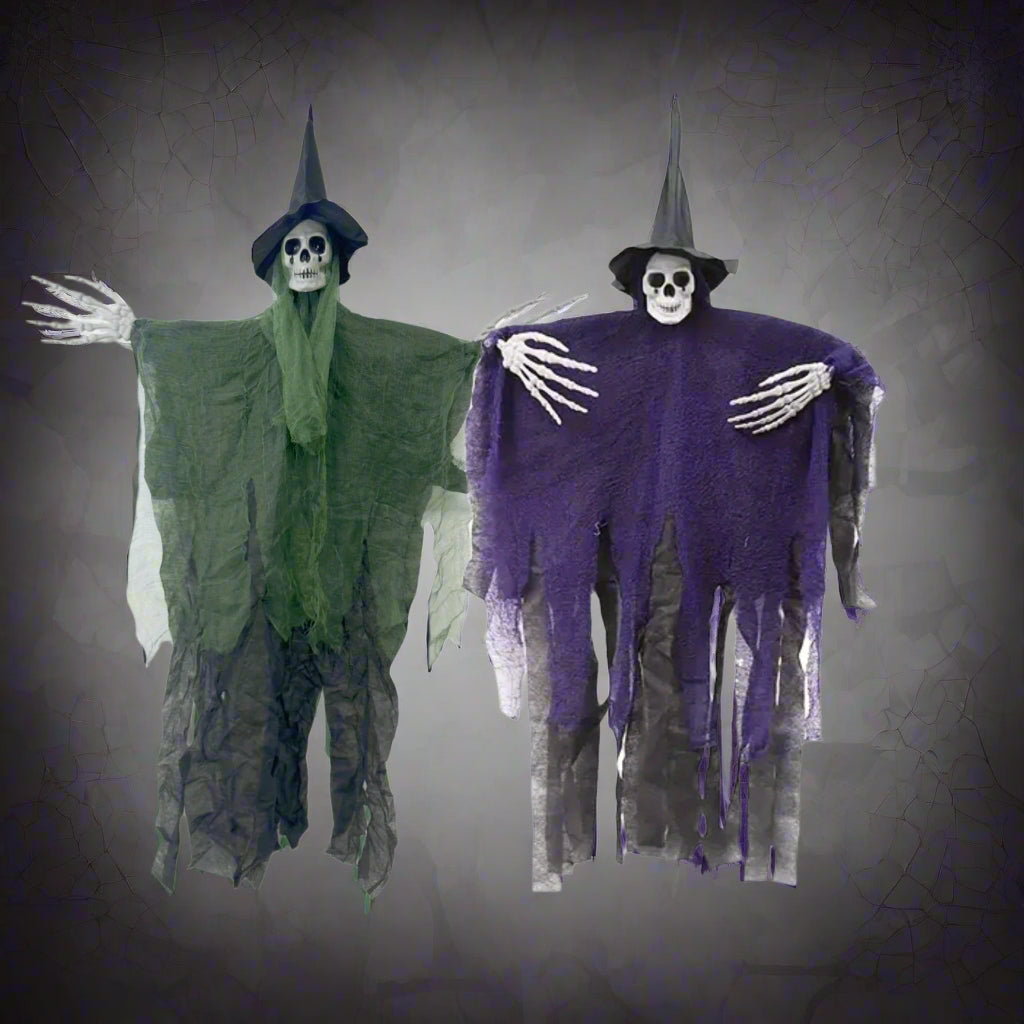 Set de decoración colgante de esqueleto fantasma para Halloween