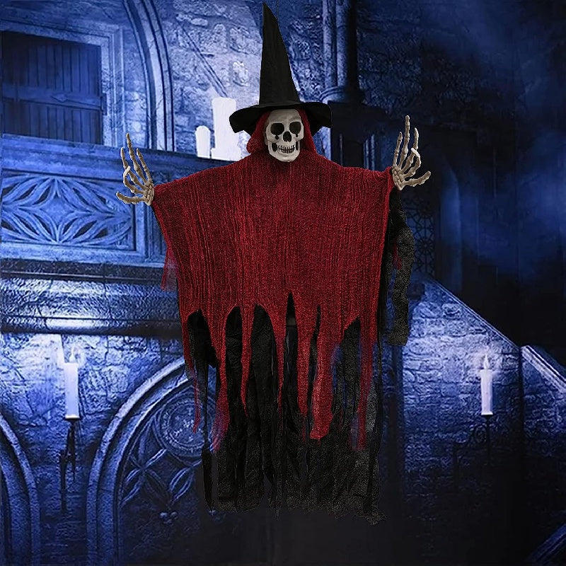 Set de decoración colgante de esqueleto fantasma para Halloween